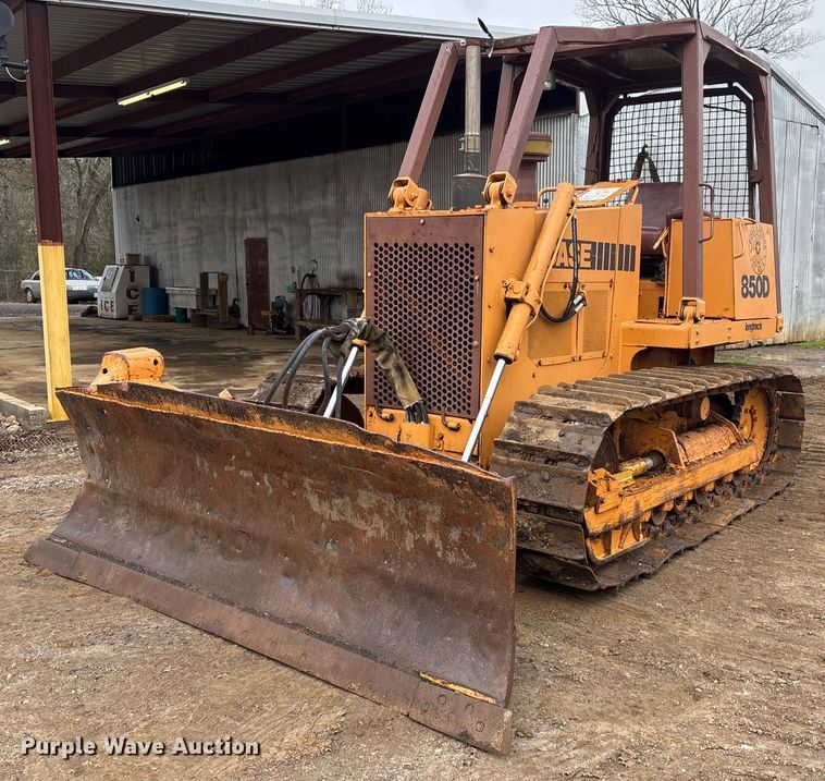 1989 Case 850D Longtrack dozer - OK9548
