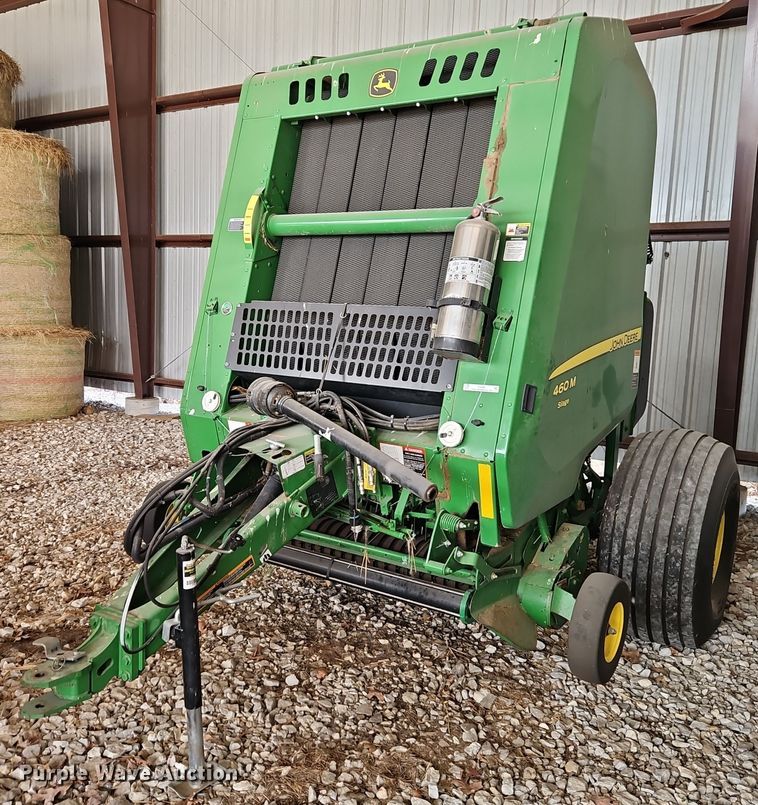 2019 John Deere 460M round baler - EI8801