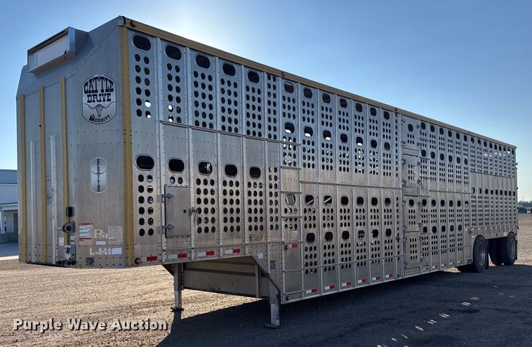 2017 Merritt livestock trailer - NN9542