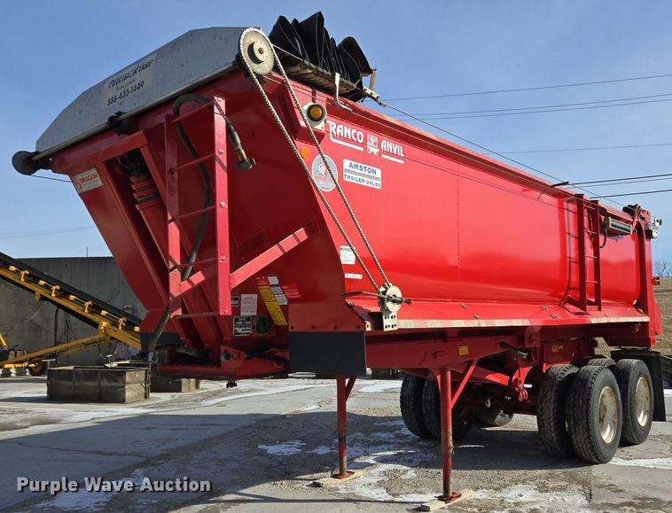 2017 Ranco end dump trailer - DH9789