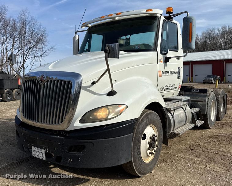 2010 International LF627 semi truck - DH9834