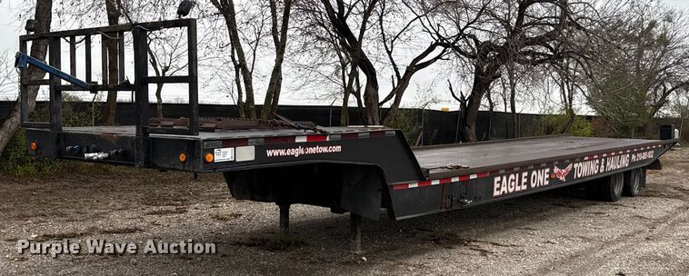1999 Landoll tilt deck equipment trailer - ED5502