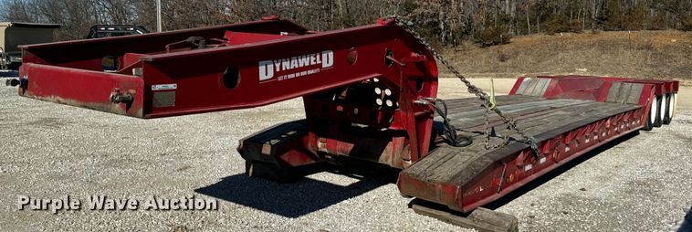 1994 Dynaweld lowboy equipment trailer - EN5062