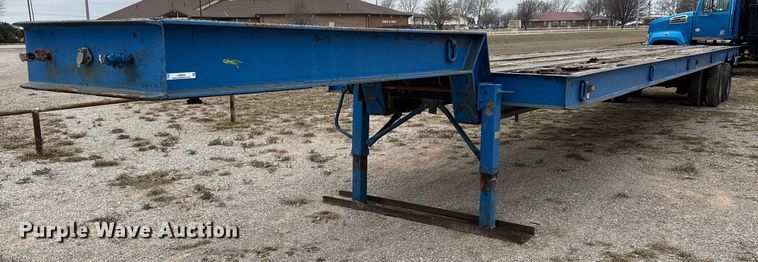 2013 Shop built flatbed trailer - LH9523