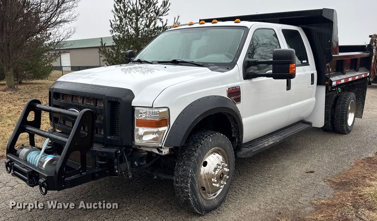 2009 Ford F550 Super Duty XL dump truck - DH9797