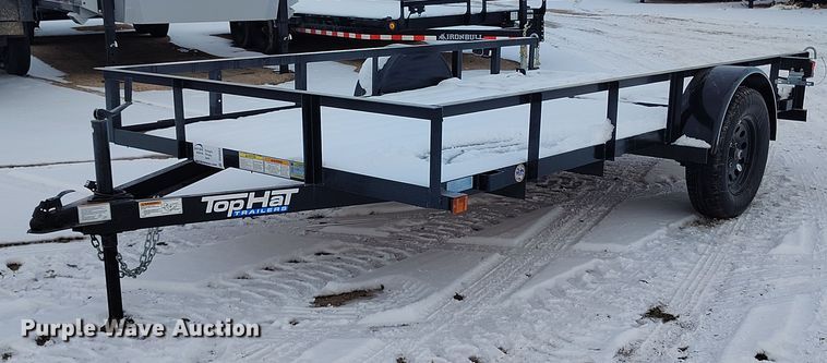 2023 TopHat DSA12X77-2.9N-R utility trailer - DV6683