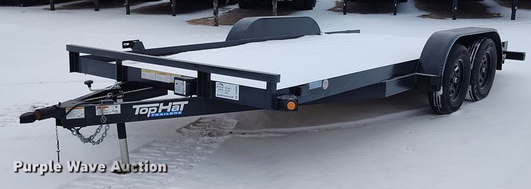 2024 Top Hat CH16X83-7E-R utility trailer - DV6689