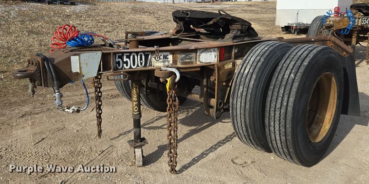 1985 Fruehauf EL-F1 trailer dolly - EO0601