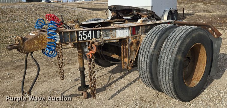 1985 Fruehauf EL-F1 trailer dolly - EO0602