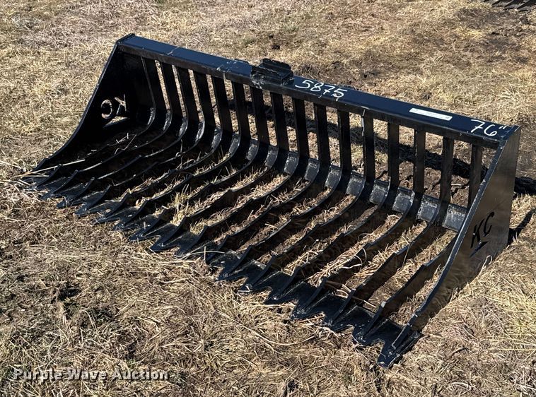 KC skid steer rock bucket - DO0327