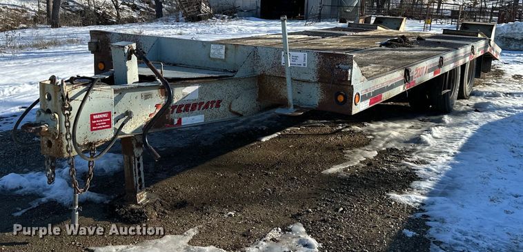 1990 Interstate 20DT A equipment trailer - DQ6579