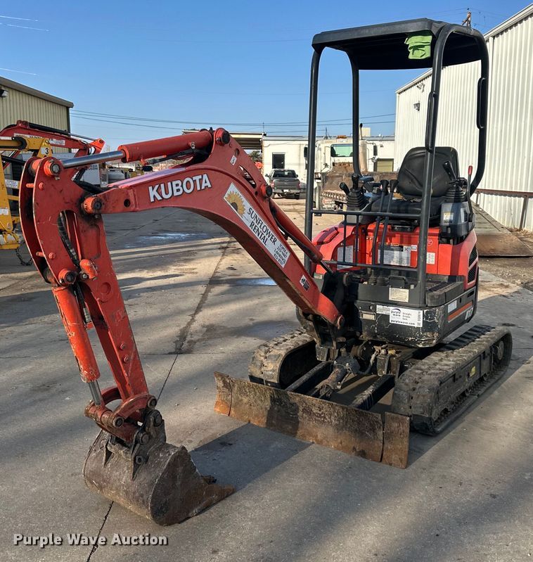 2018 Kubota U17 mini excavator - DQ6614