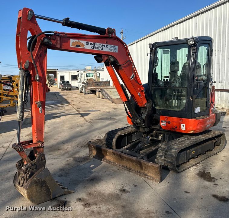 2019 Kubota KX040-4 mini excavator - DQ6615