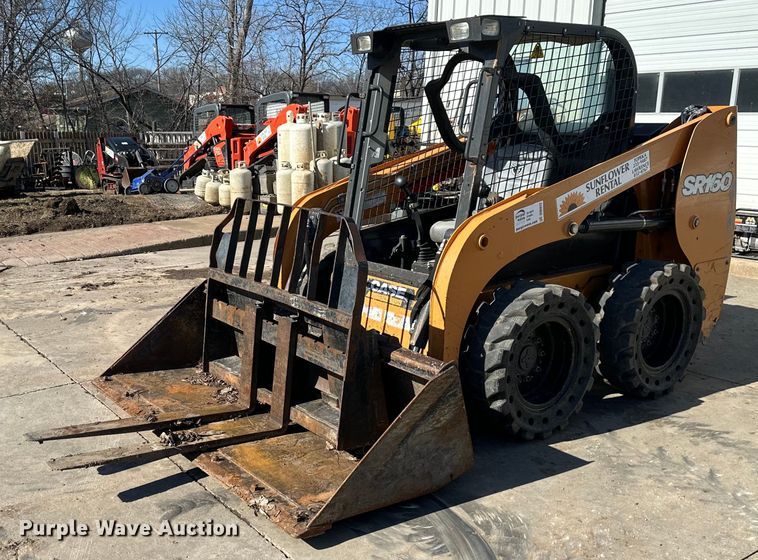2018 Case SR160 skid steer loader - DQ6622