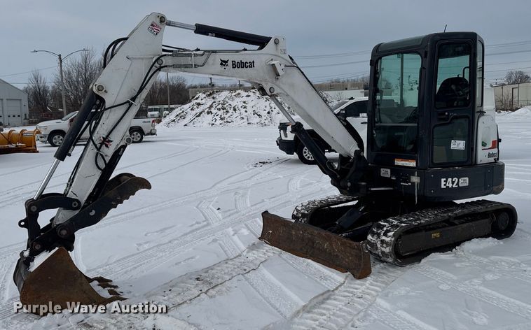 2018 Bobcat E42 mini excavator - DT0537