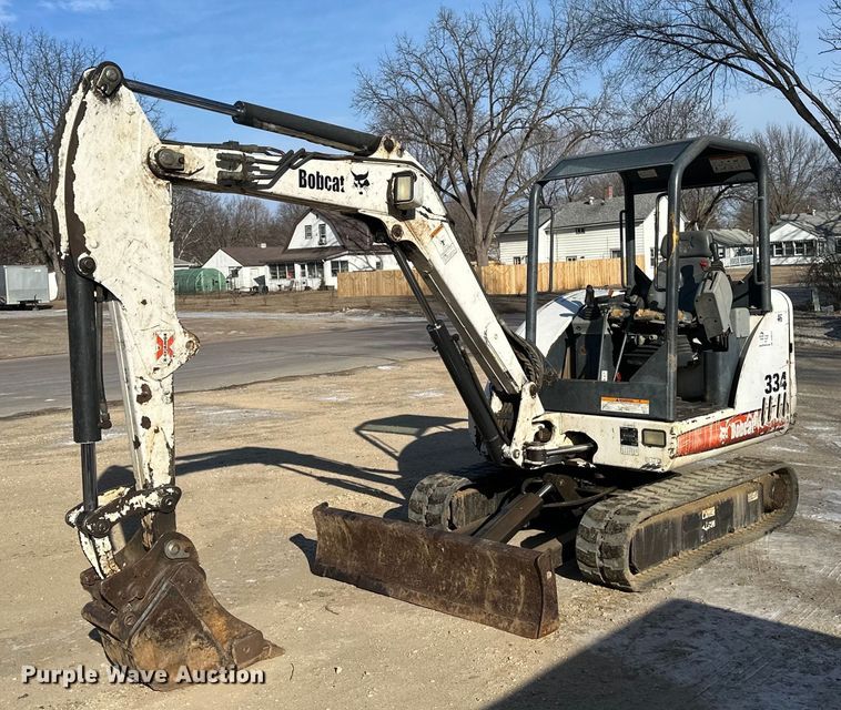 2004 Bobcat 334 G mini excavator - DV0579