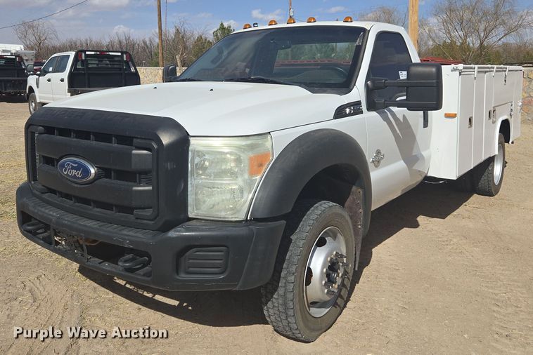 2012 Ford F550 Super Duty XL utility / service truck - DW1839
