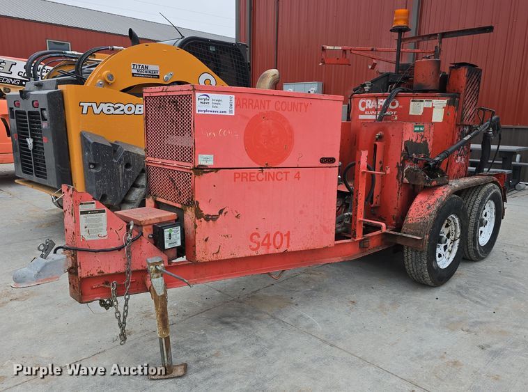 2001 Crafco SuperShot SS125 melter applicator - DW3112
