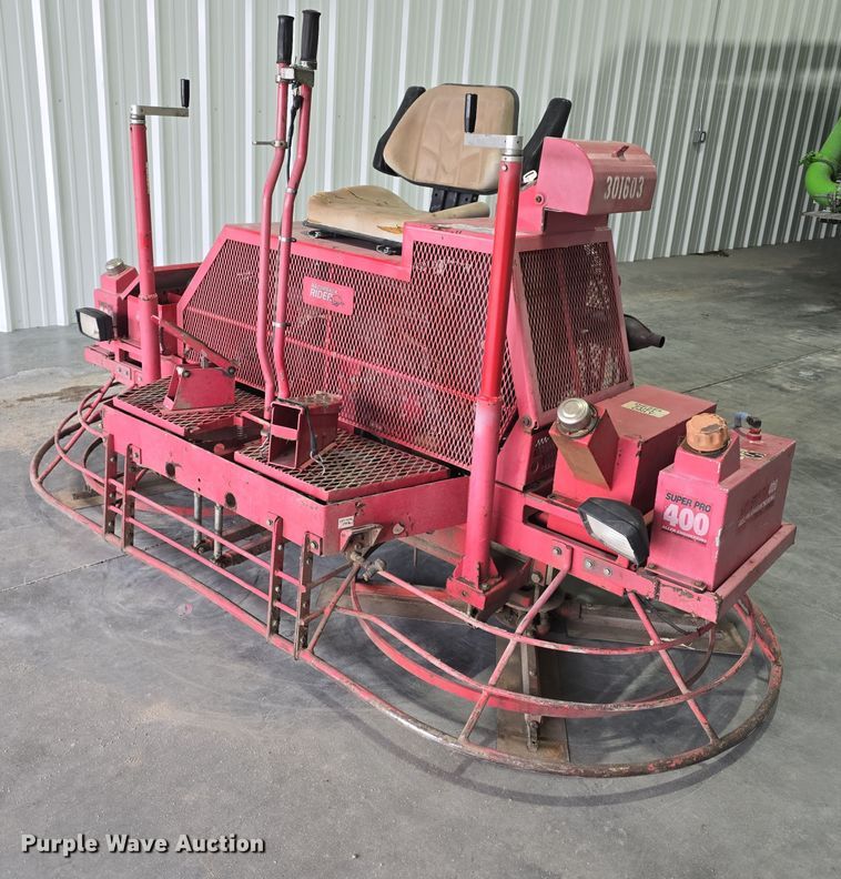 Razorback Rider Super Pro 400 power trowel - DW3113