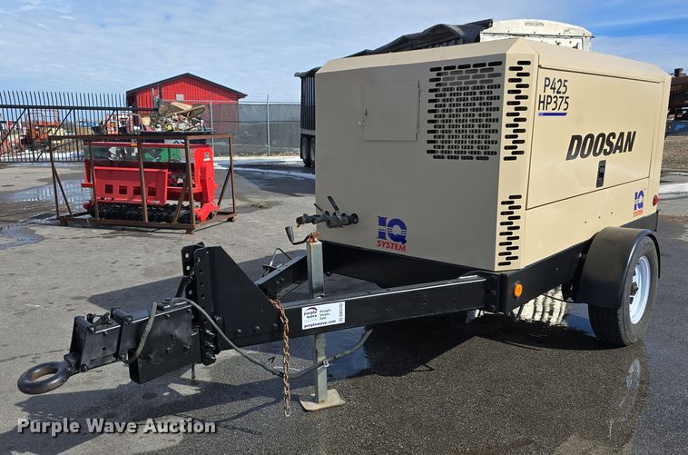 2019 Doosan P425/HP375 air compressor - DW3152