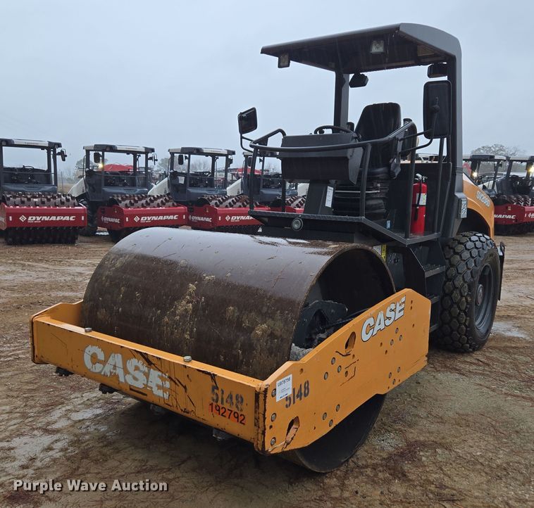 2019 Case SV208D single drum vibratory roller - EC3462