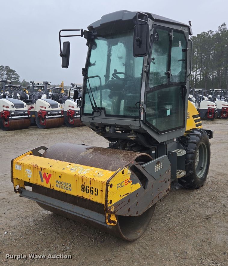 2018 Wacker Neuson RC50 single drum vibratory roller - EC3463
