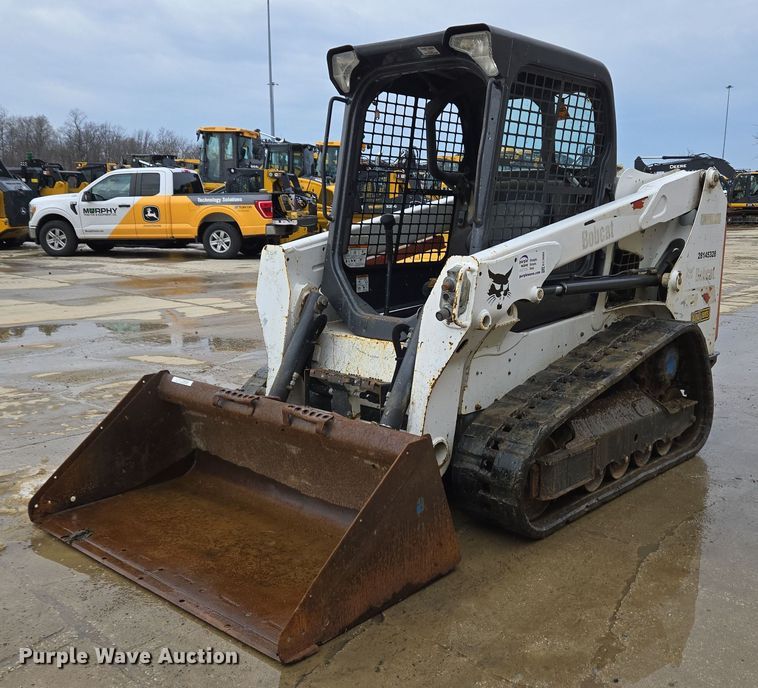 2016 Bobcat T550 tracked skid steer loader - EC3985
