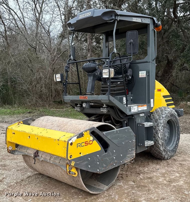 2019 Wacker Neuson RC50 single drum vibratory roller - ED5487