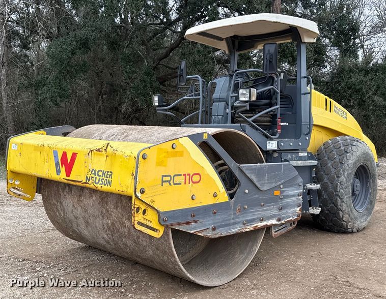 2020 Wacker Neuson RC110 single drum vibratory roller - ED5491