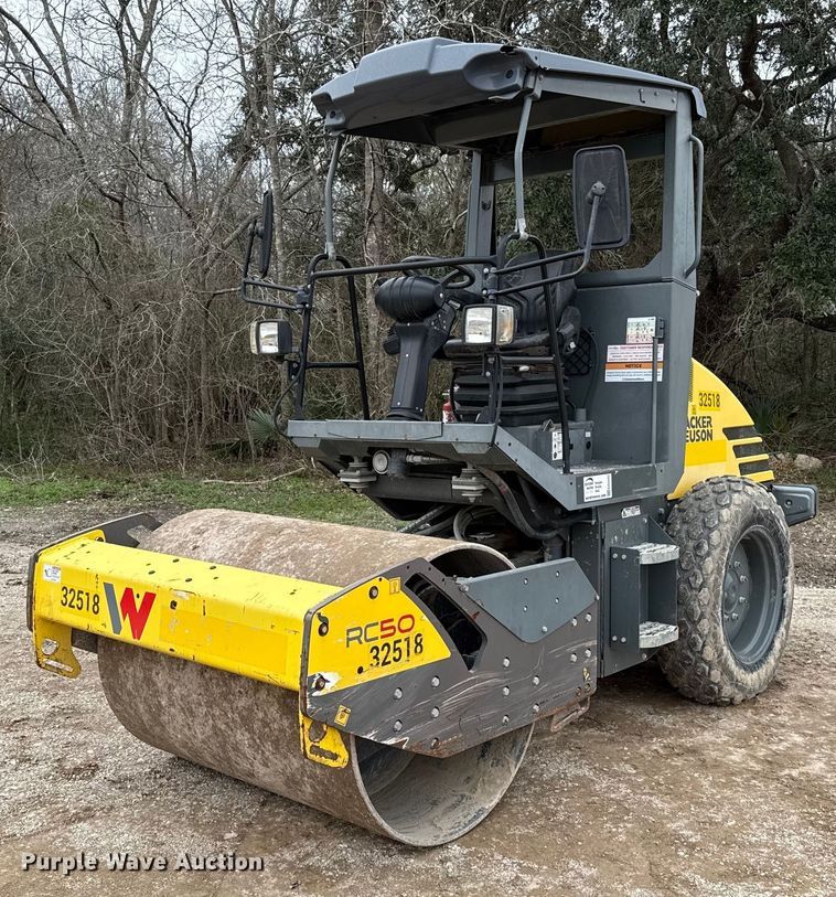 2019 Wacker Neuson RC50 single drum vibratory roller - ED5493
