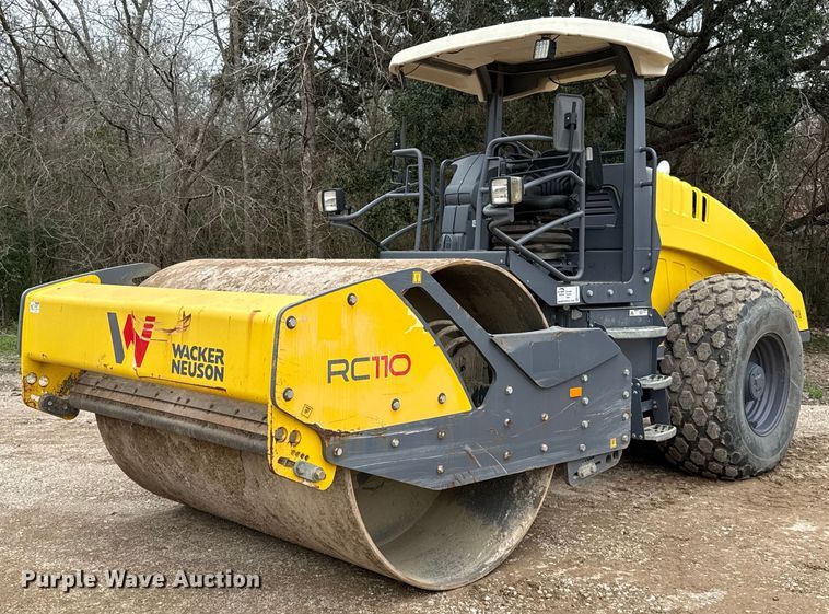 2020 Wacker Neuson RC110 single drum vibratory roller - ED5496