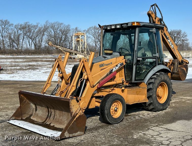 2001 Case 580 Super M backhoe - EK2651