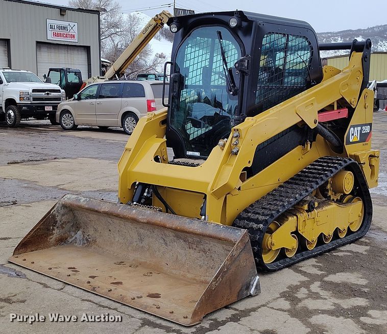 2017 Caterpillar 259D tracked skid steer loader - ER5131