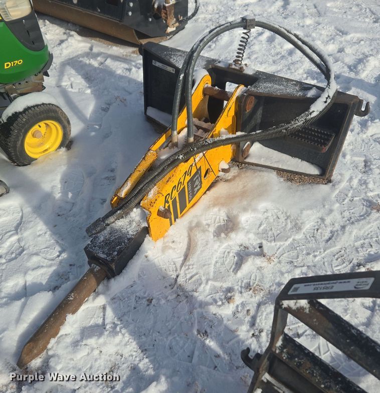 TRX HB750 skid steer breaker - ER5136