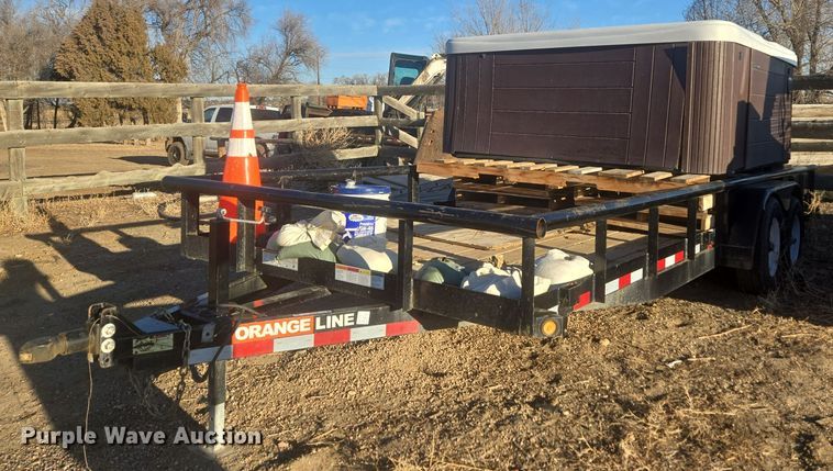2020 Contract Manufacture TU10-20BK4CR utility trailer - ER5149