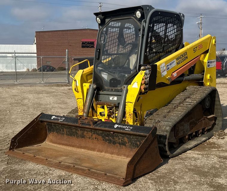 2016 Wacker Neuson ST35 tracked skid steer loader - LH9536