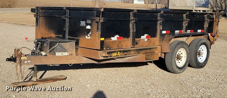 2011 Big Tex 14LX dump trailer - NB9799