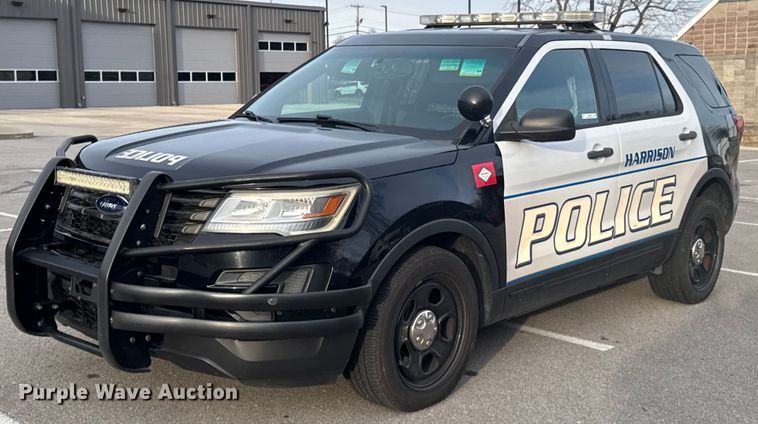 2016 Ford Explorer Police SUV - DO0405