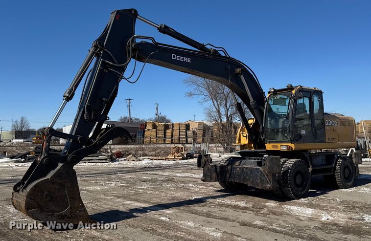2009 John Deere 220D W wheeled excavator - DT0583