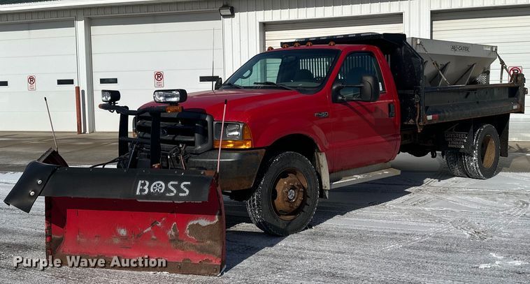 1999 Ford F450 Super Duty dump truck - DV0583
