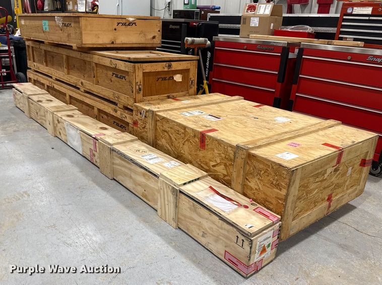 (6) wooden crates - EG8031