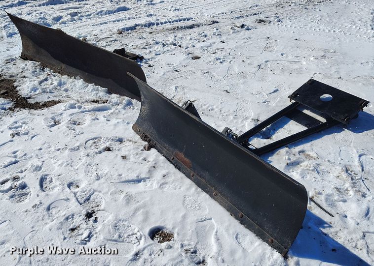 (2) ATV snow plows - EH0168