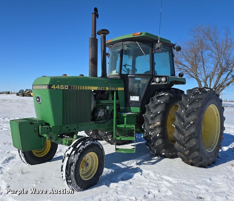 1984 John Deere 4450 tractor - DW3151