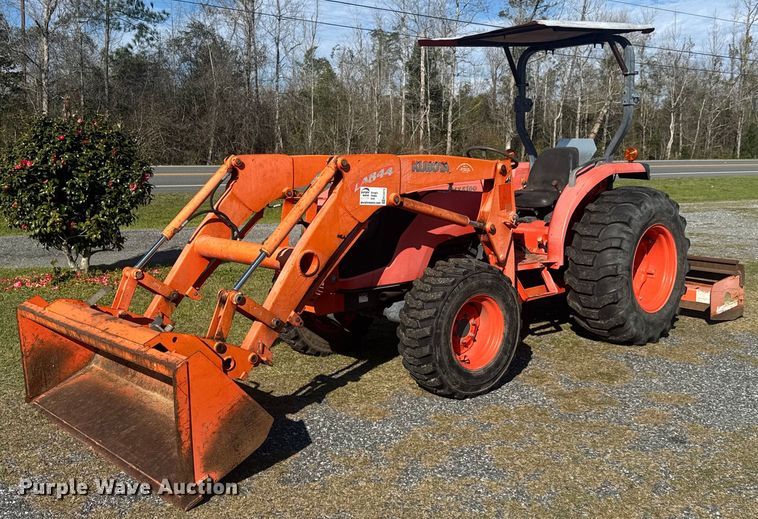 2013 Kubota MX5100DT MFWD tractor - EC3473