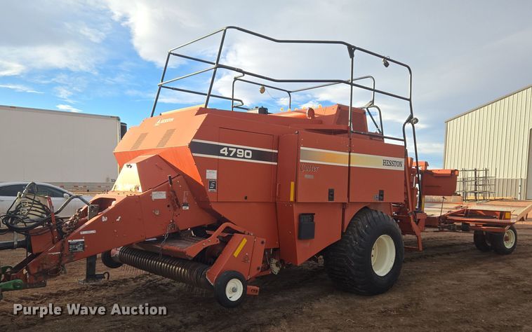 2003 Hesston 4790 large square baler - ER5126