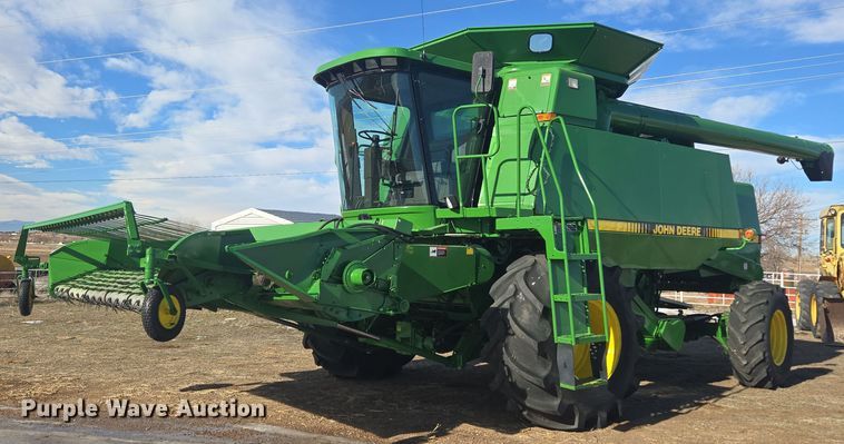 1995 John Deere 9600 RWA combine - ER5128