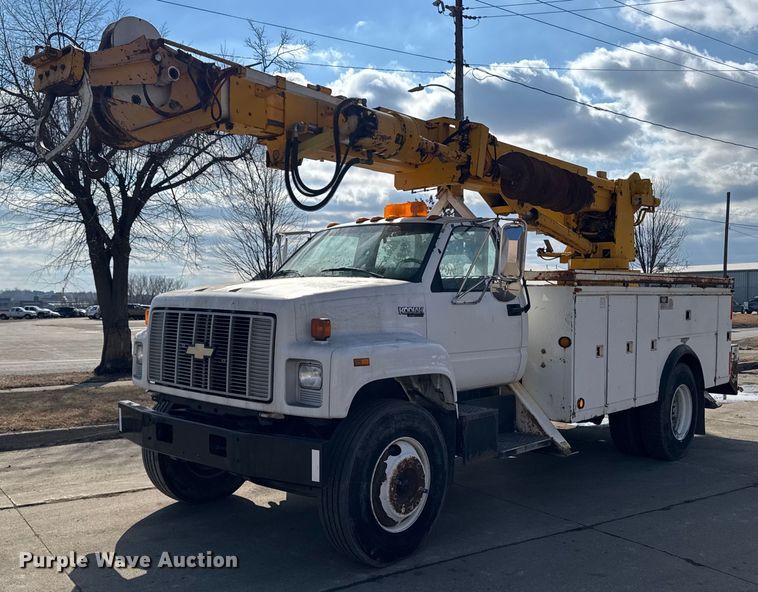 1992 Chevrolet Topkick C6500 digger derrick truck - DT0622
