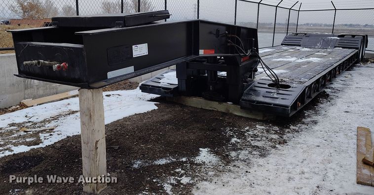 1998 Witzco Challenger RG-35 lowboy equipment trailer - DV6694