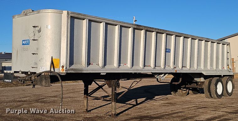 1999 Mate end dump trailer - DW3163