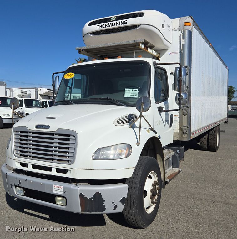 2017 Freightliner Business Class M2 106 refrigerated truck - EI4168